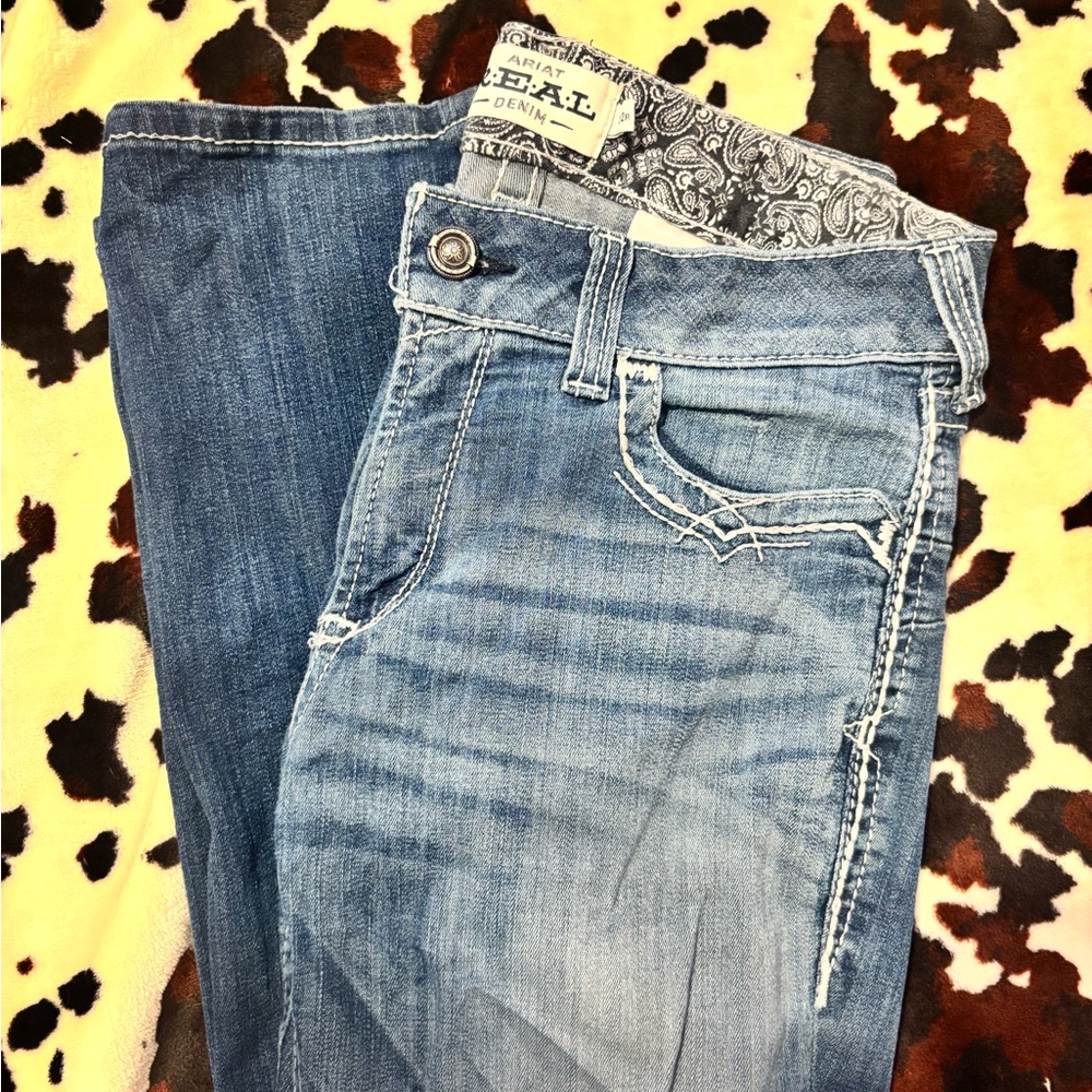 Ariat Women’s Light Wash Boot Cut Jeans